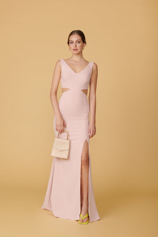 Kiira Gown - Dusty Pink