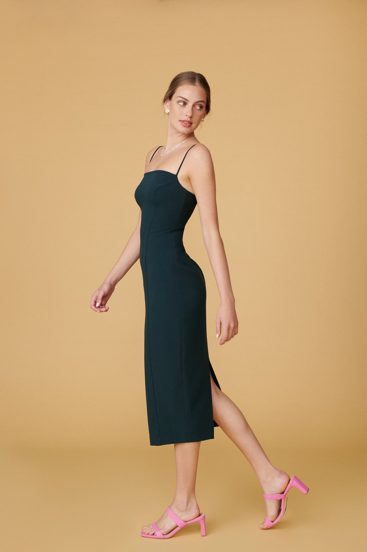 Naomi Dress - Forest