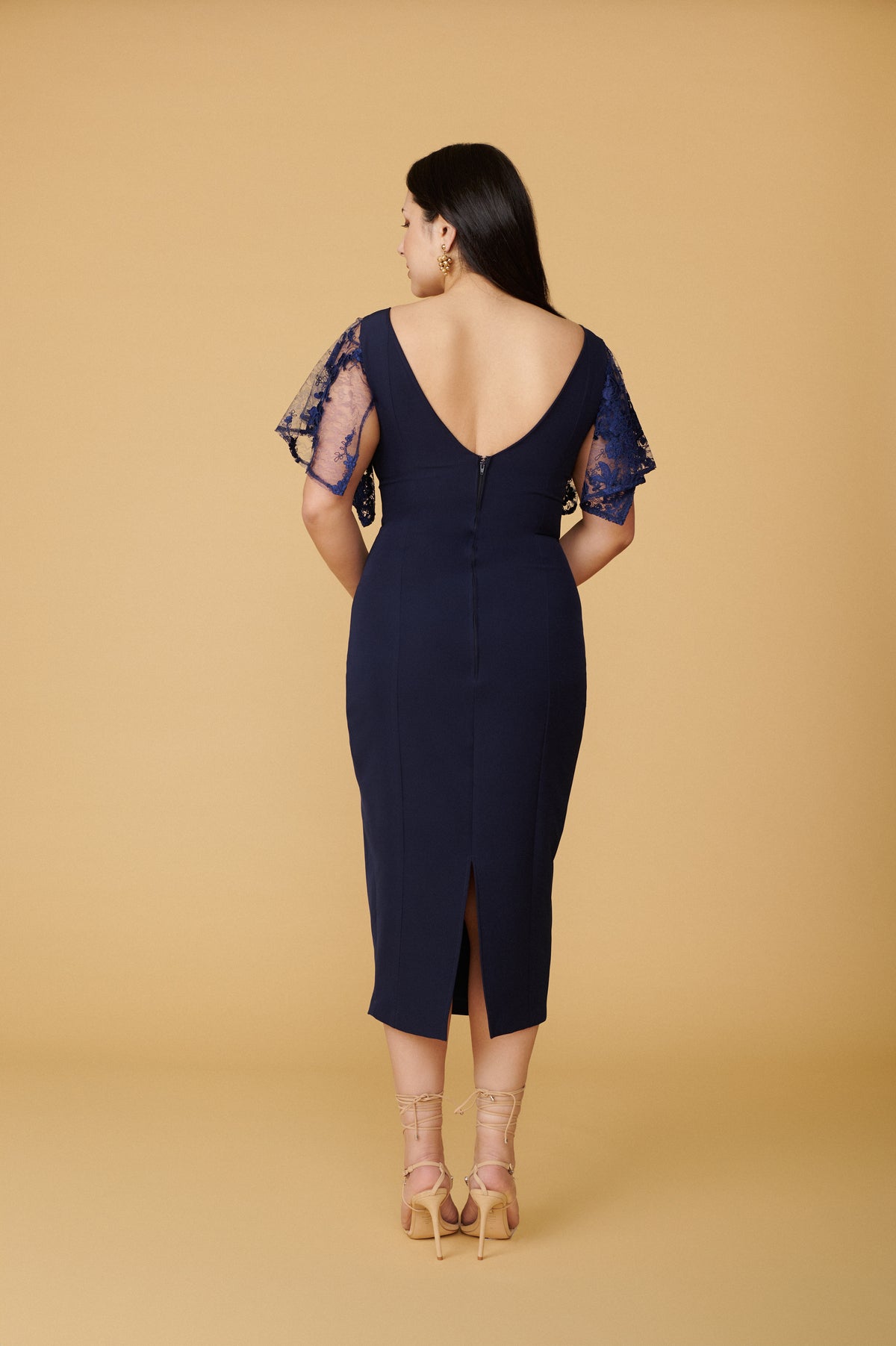 Chloe Dress - Navy