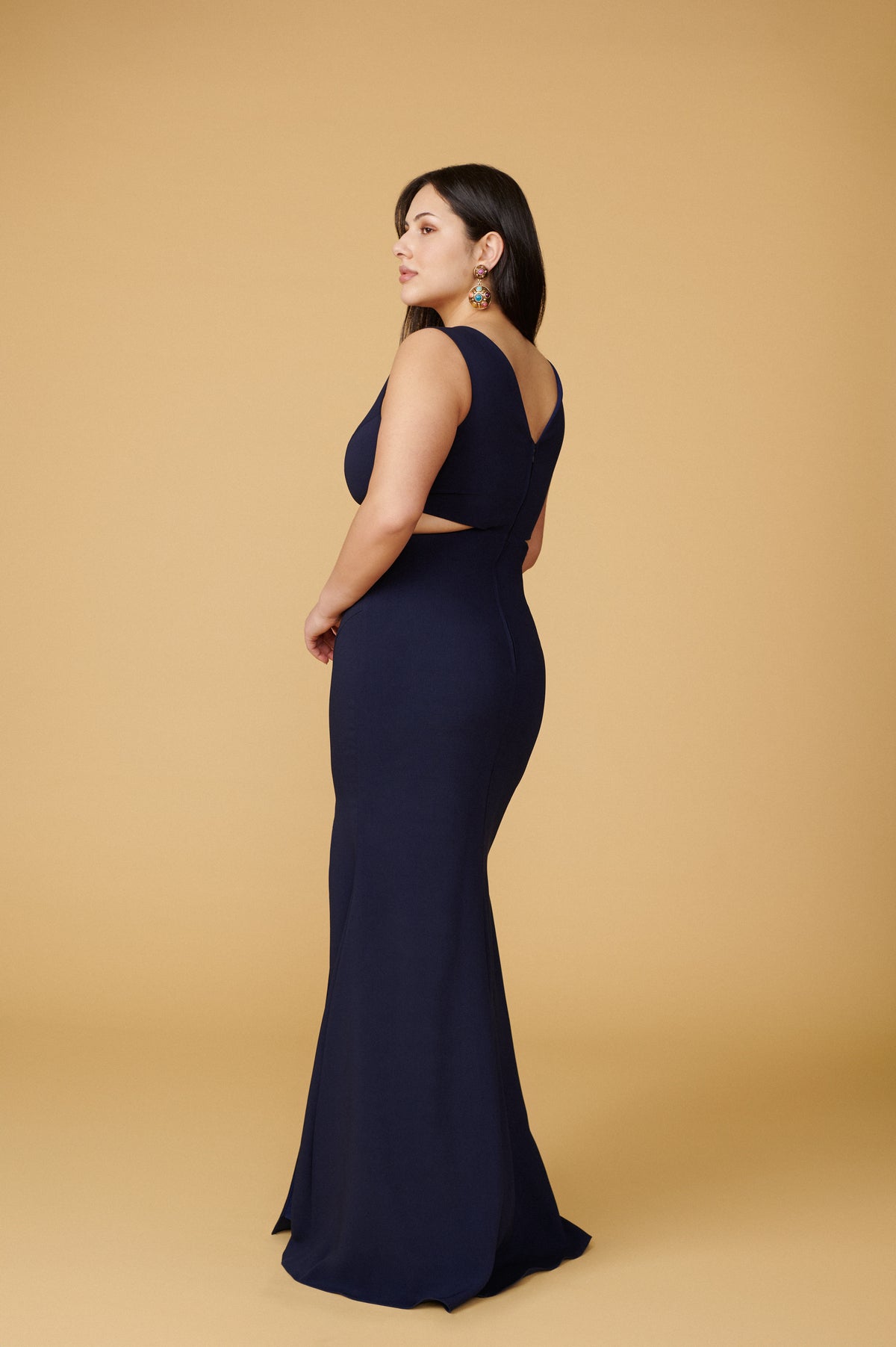 Kiira Gown - Navy