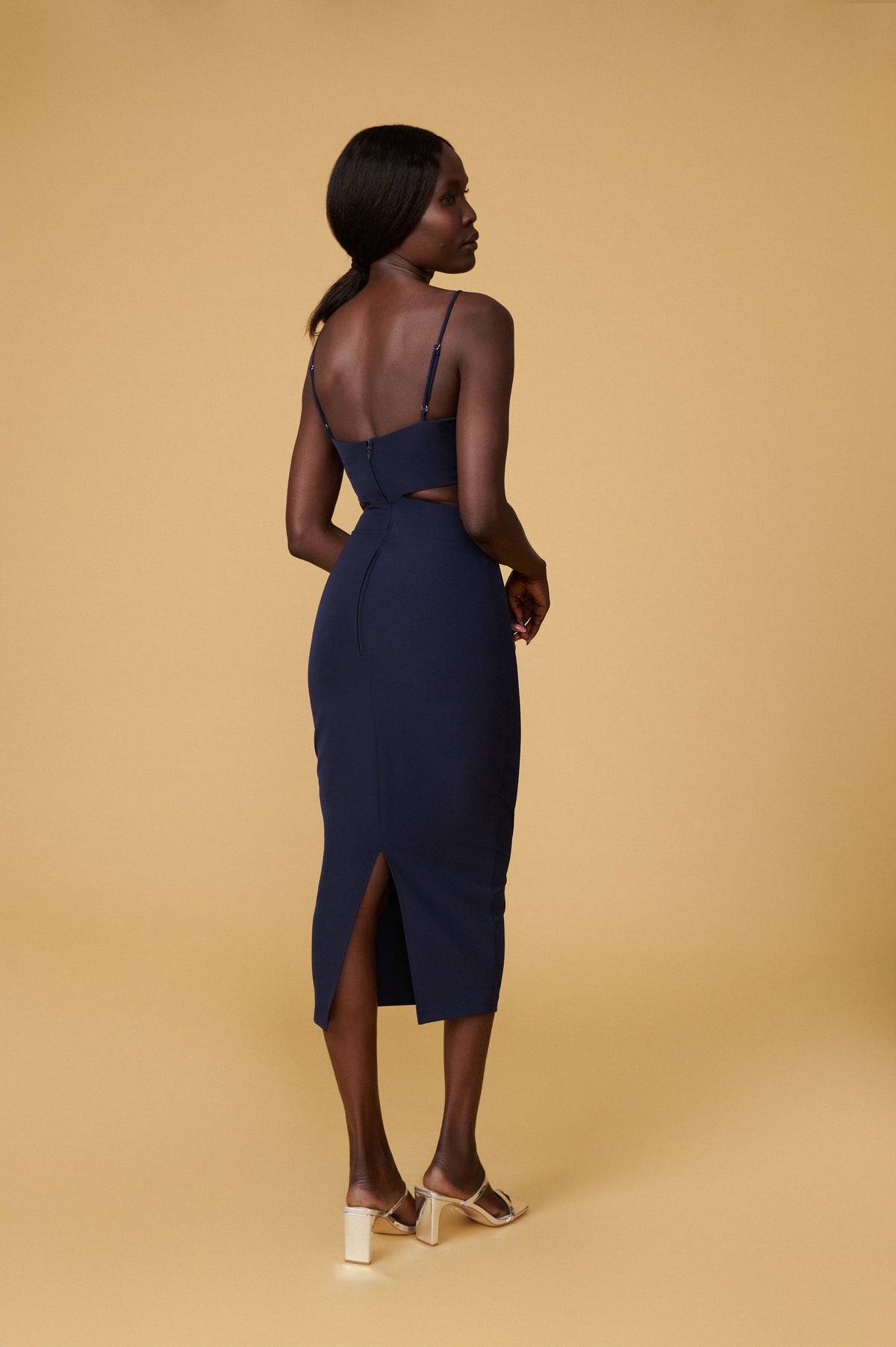 Komi Dress - Navy
