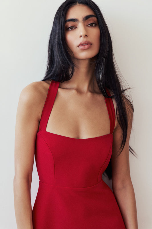 Valentina Dress - Red