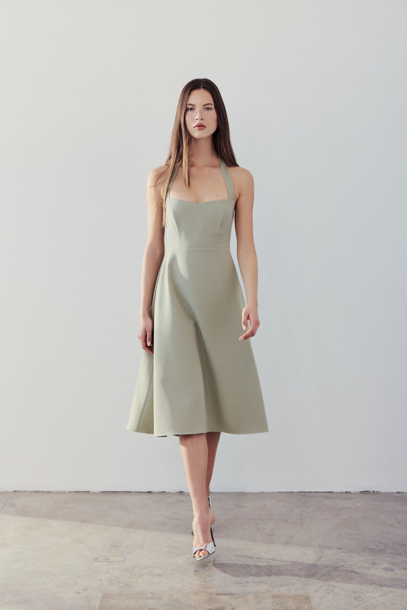 Valentina Dress in Sage | Bridesmaid Dress | Arti Gogna ARTI GOGNA Valentina Dress in Sage | Bridesmaid Dress | Arti Gogna ARTI GOGNA