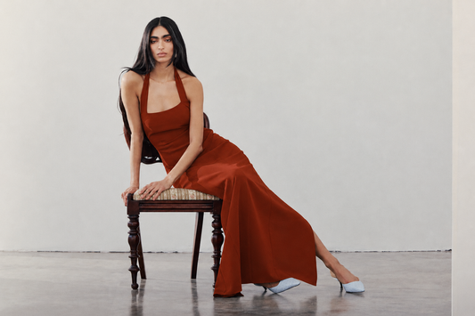 Eveline Gown - Terracotta