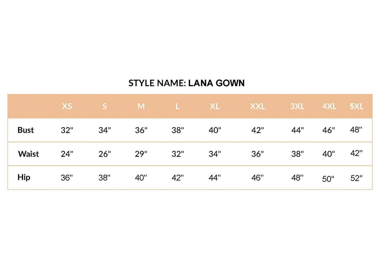 Lana Gown - Ivory