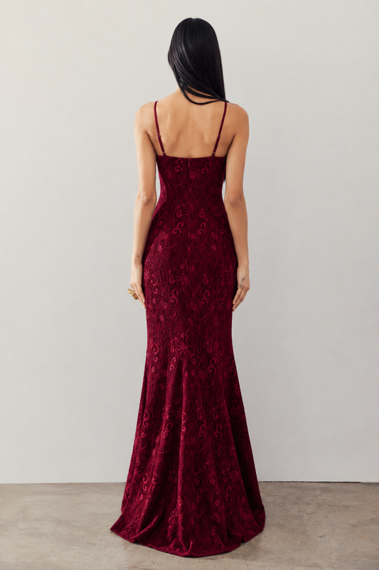 Lianna Gown - Burgundy