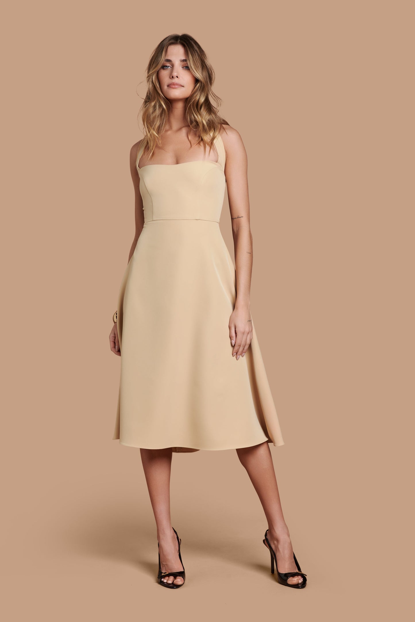 Valentina Dress - Sand