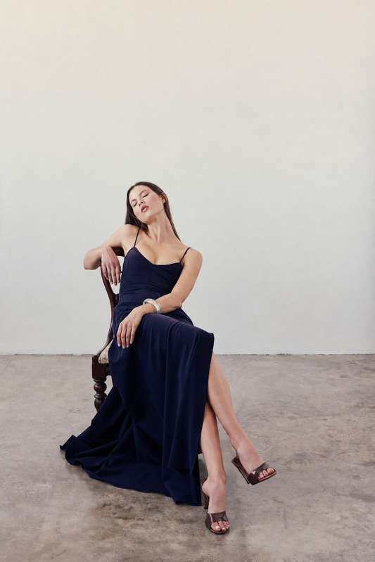 Vivian Gown - Navy