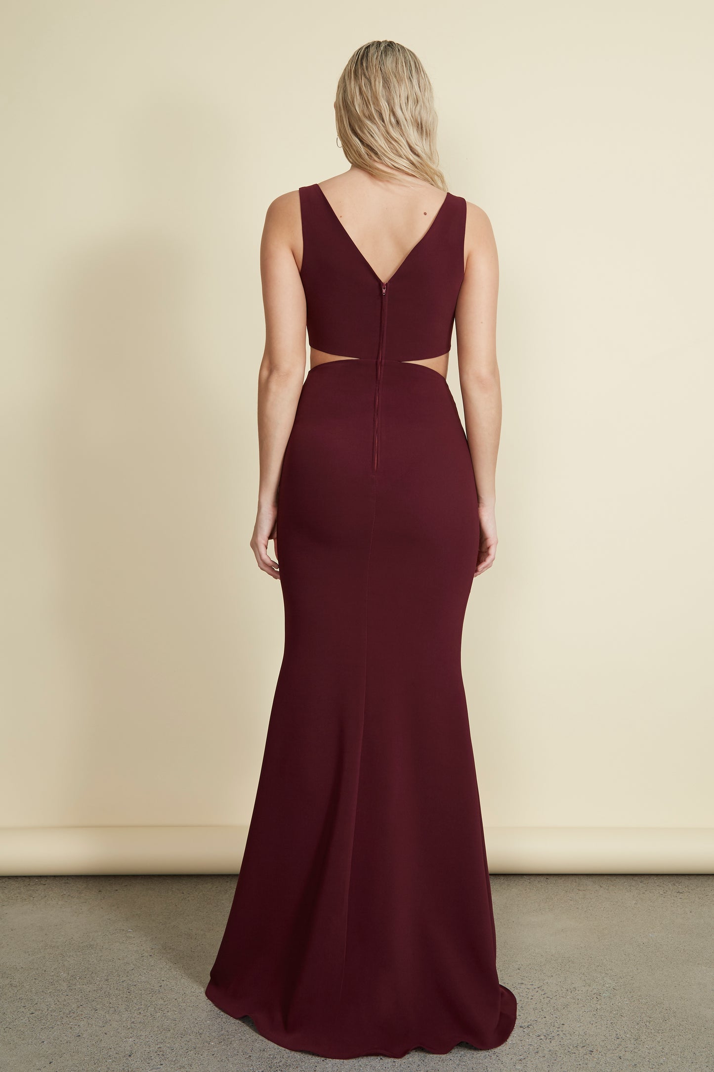 Kiira Gown - Burgundy