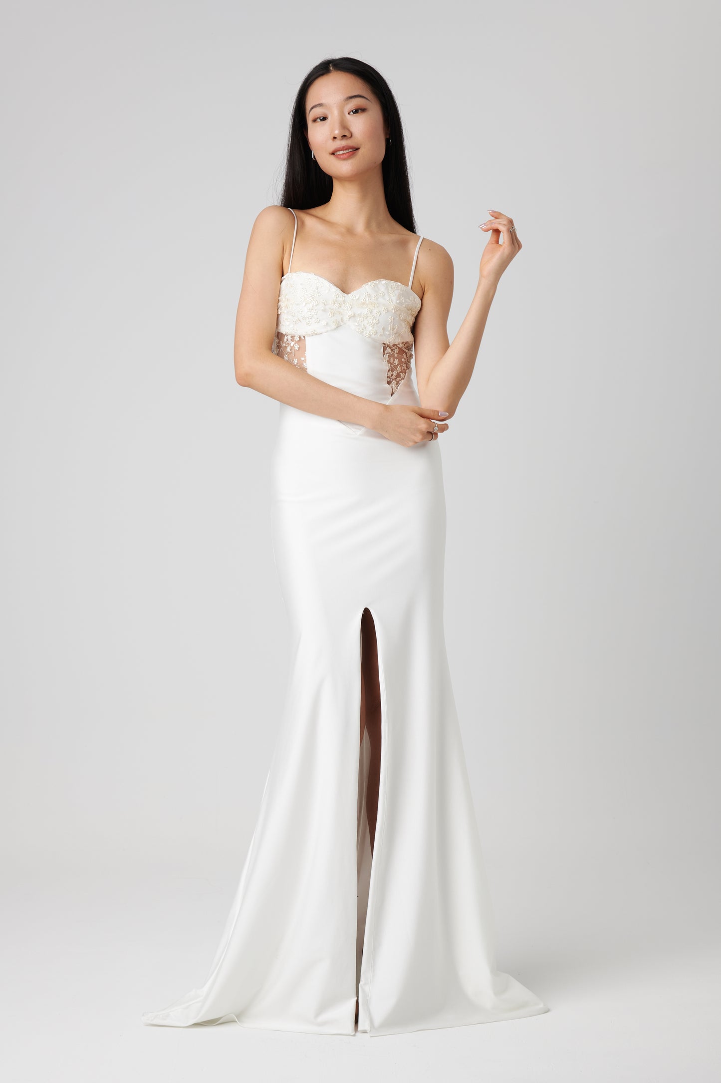 Aria Gown - White