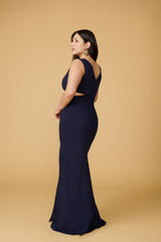 Load image into Gallery viewer, Kiira Gown - Navy
