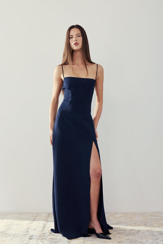 Isabella Gown - Midnight Blue