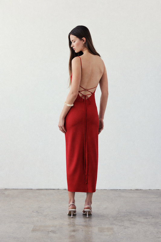 Arianna 2.0 Dress - Red