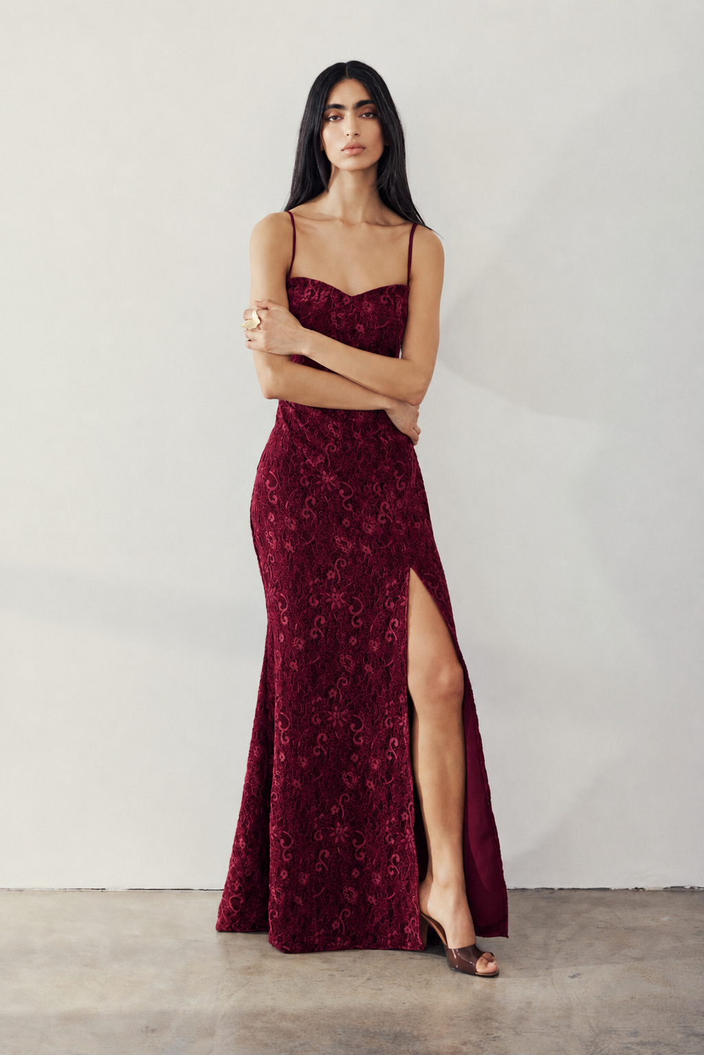 Lianna Gown - Burgundy