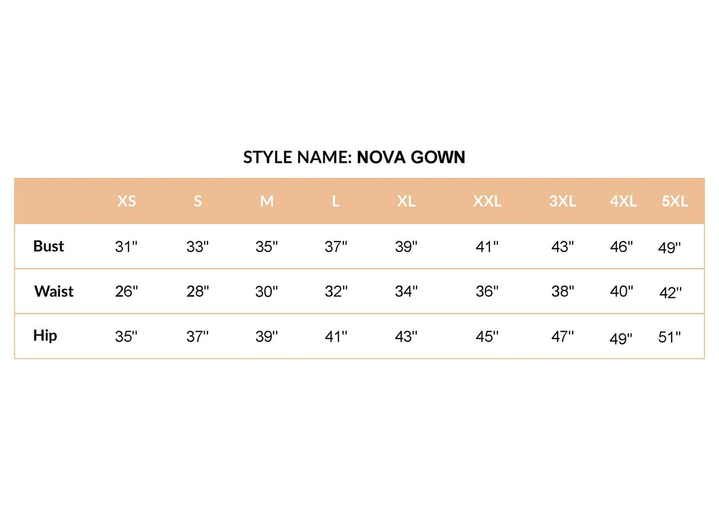 Nova Gown - Onyx