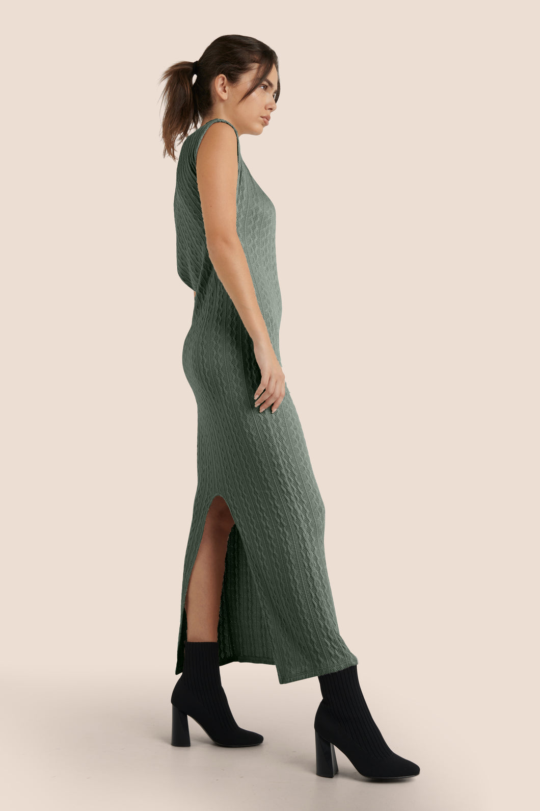 Selena Dress - Sage