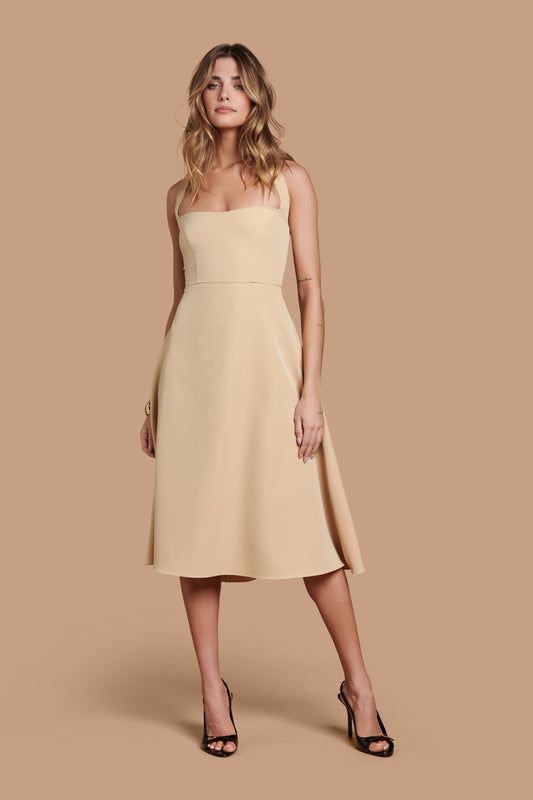 Valentina Dress - Sand