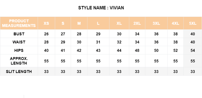 Vivian Gown - Navy