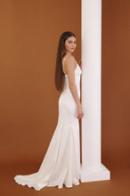 Load image into Gallery viewer, Marilyn Bridal Gown - Off White Satin

