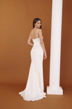 Load image into Gallery viewer, Marilyn Bridal Gown - Off White Satin
