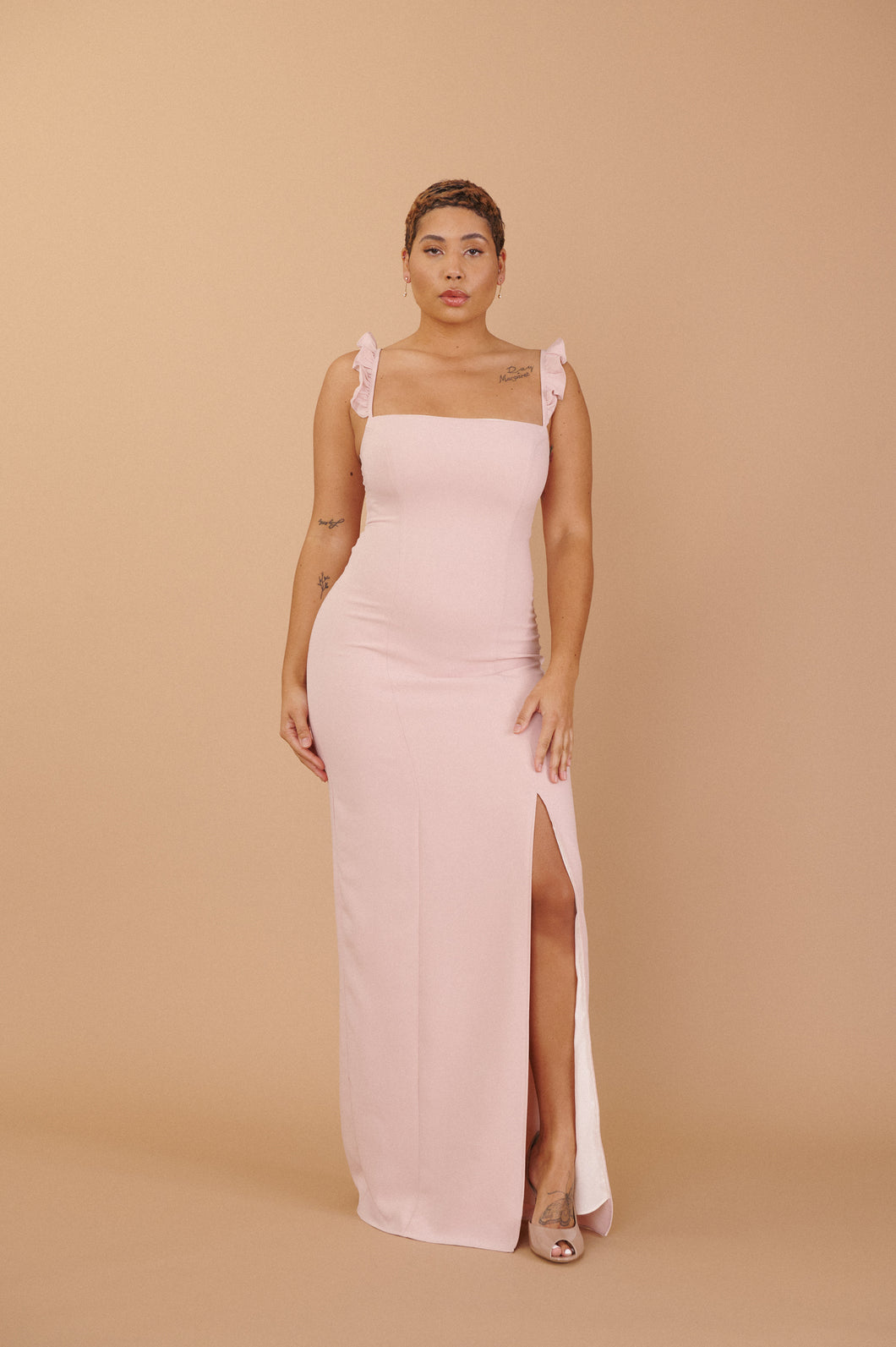 Mia Gown - Dusty Pink