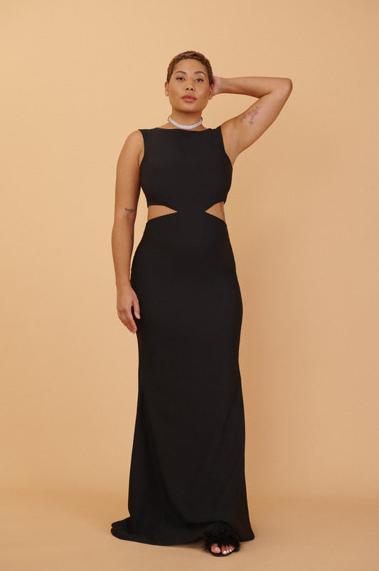Power Gown - Black