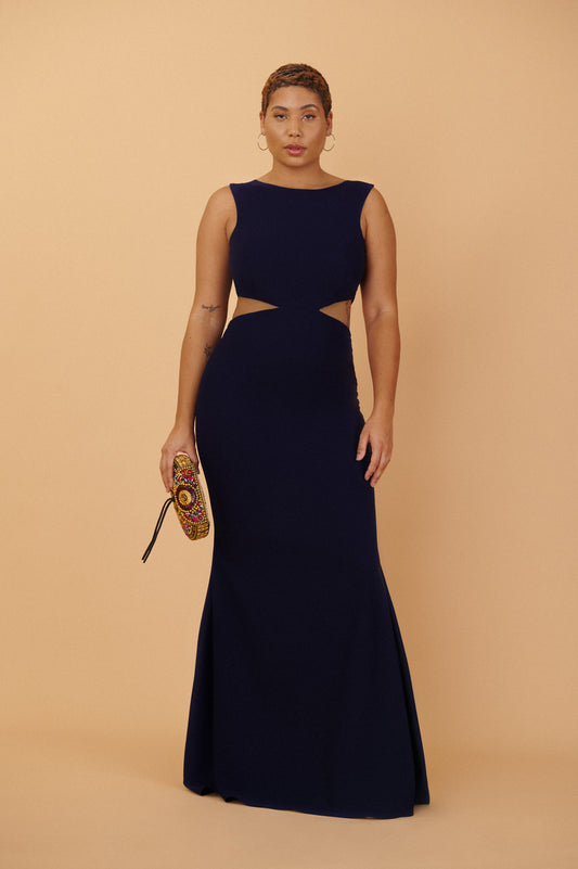 Power Gown - Navy