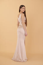 Load image into Gallery viewer, Power Gown - Nude Satin
