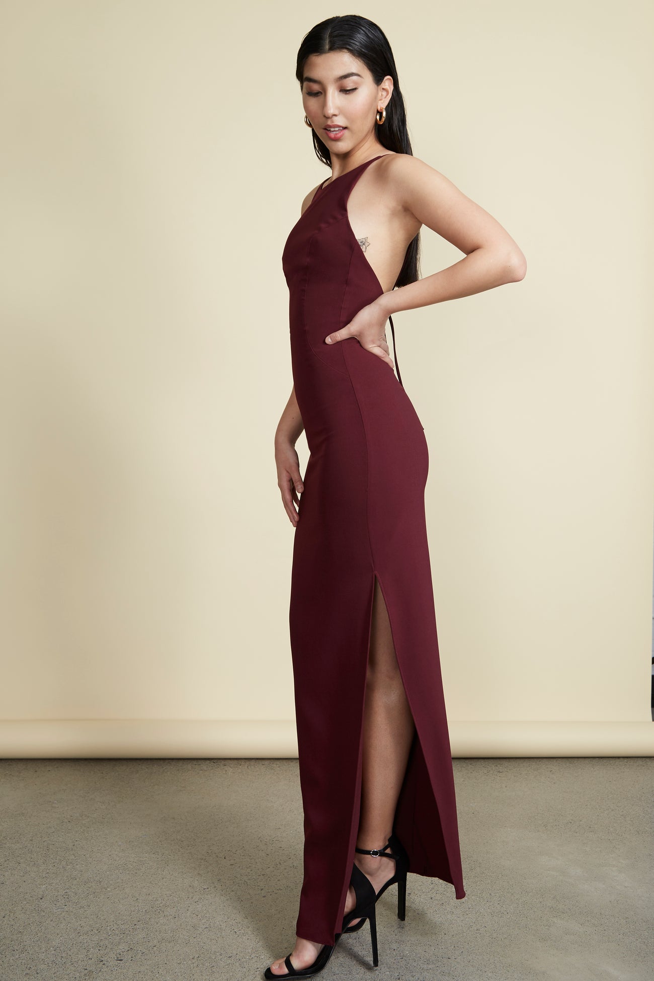 Maria Gown - Burgundy