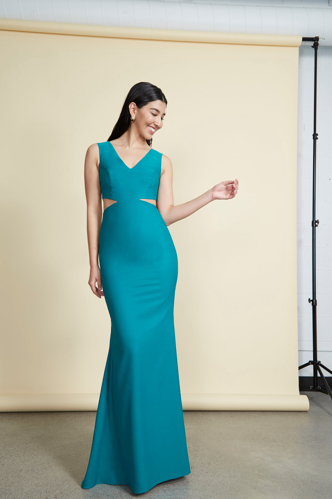 Victoria Gown Emerald Green