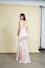 Load image into Gallery viewer, Sami Gown - Crystal Pink Satin
