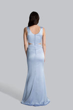 Load image into Gallery viewer, Power Gown - Light Blue Satin
