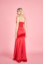 Load image into Gallery viewer, Naomi Gown - Red Satin
