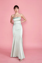 Load image into Gallery viewer, Naomi Gown - Mint Green Satin
