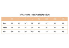 Load image into Gallery viewer, Marilyn Bridal Gown - Off White Satin
