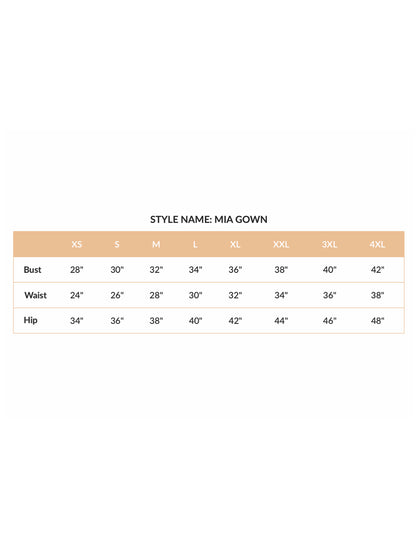 Mia Gown - Hunter Green