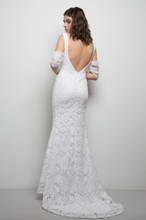 Load image into Gallery viewer, Harper Gown - White Lace
