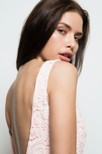 Load image into Gallery viewer, Harper Gown - Blush Lace
