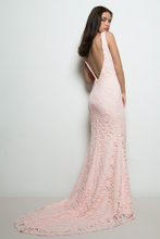 Load image into Gallery viewer, Harper Gown - Blush Lace
