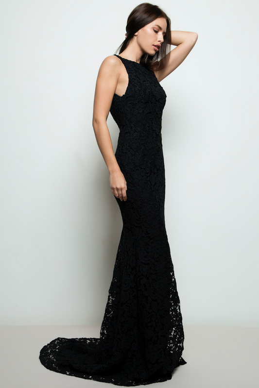 Nicole Gown - Black Lace