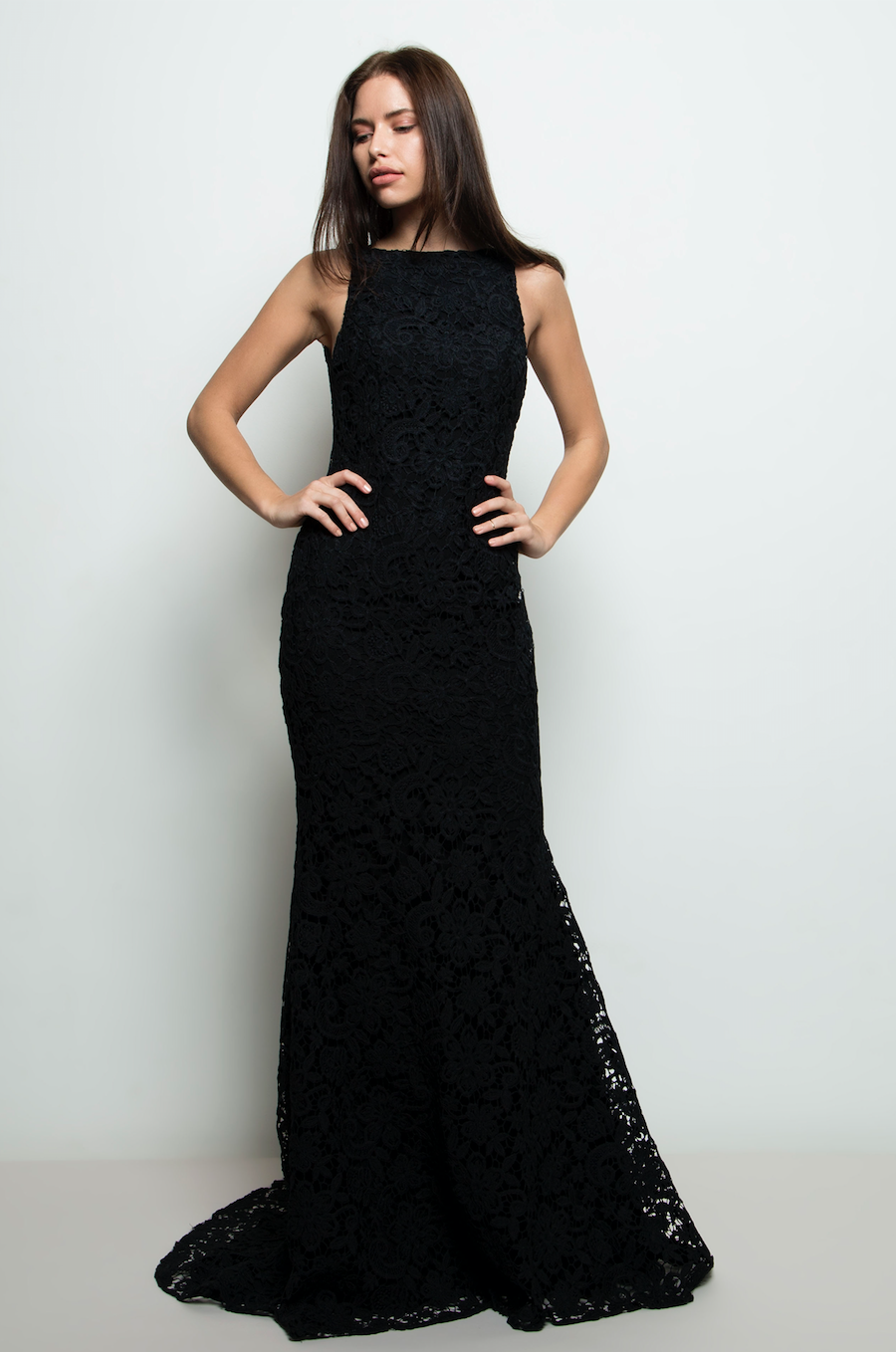 Nicole Gown - Black Lace