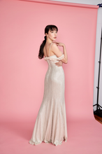 Load image into Gallery viewer, Sasha Gown - Metallic Gold
