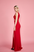 Load image into Gallery viewer, Athena 2-Piece Gown - Red
